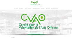 Desktop Screenshot of cvao.org